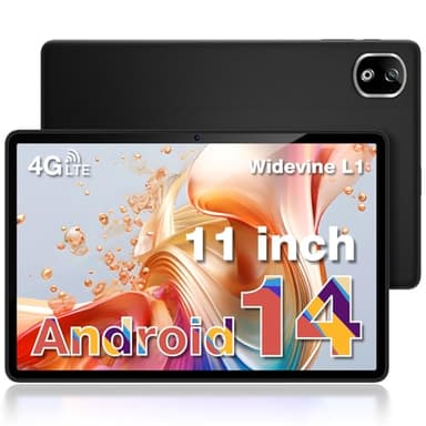 DOOGEE T30E Tablet 9GB RAM + 128GB ROM/TF 1TB, Android 14 Tablet 11 Pollici, 4G LTE +5G WiFi Tablet con Sim, Octa-Core | BT5.0 | 13MP+5MP | Widevine L1 | 8000mAh | TÜV Luce Blu Bassa Tablet PC