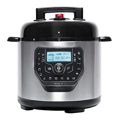 Cecotec Pentola programmabile GM Modello H Deluxe. Programmabile 24 ore, capacità di 6 litri, coperchio ribaltabile, Sistema intelligente di cottura,16 Menu, Scala