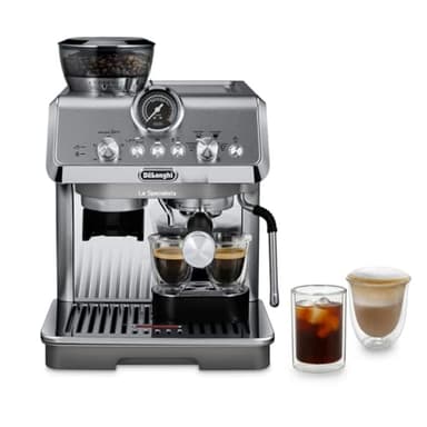 De'Longhi La Specialista Arte Evo EC9255.M, Macchina Caffè Espresso a Pompa, Funzione Cold Brew, Montalatte Professionale, Tecnologia Macinatura Sensoriale, Include Kit Barista, Metallo