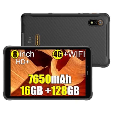 Ulefone Armor Pad Pro Rugged Tablet PC 8.0 inch HD+, 7650mAh Rugged Smartphone 16GB+128GB+2TB Tablet in Offerta, Robusto Tablet Android 13, IP68/69K Tablet PC, Dual 4G LTE,5G WIFI,GPS,OTG,NFC,FM