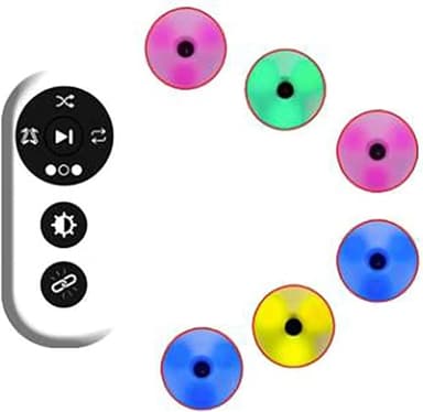 WHOOLEFUN Luci per Allenamento Speed ​​Agility, Sistema di Allenamento Flash Reflex, Migliora Il Tempo di Risposta, Fitness, velocità E Agilità, per Allenatori, Palestre