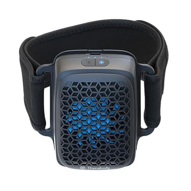 Therabody RecoveryTherm Cube terapia istantanea di calore, freddo e contrasto, per alleviare il dolore e il recupero dell'esercizio fisico su ginocchia, schiena, spalle e tutto il corpo, impacco caldo