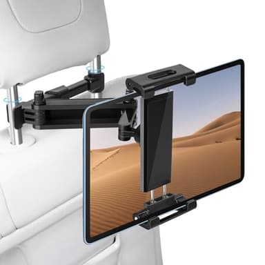 Dachiy Porta Tablet Auto, Supporto Tablet Auto Estensibile Supporto Per Tablet Per Sedile D'auto Per Samsung Galaxy Tab/Kindle/Nintendo Switch/Altri Ecc Di 4,7-11 Pollici, Porta Ipad Auto