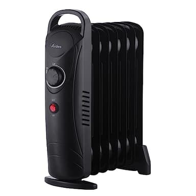 ARDES - AR4R07M2 OILO MINI2 Radiatore Elettrico a Olio Mini 800W - Radiatore Elettrico Basso Consumo Compatto con Maniglia - Calorifero Elettrico Silenzioso