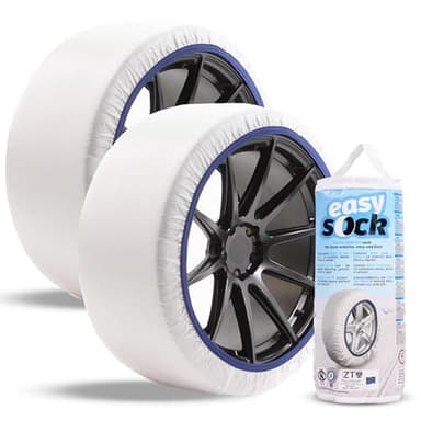 Set di 2 catene da neve per auto in tessuto Easy Sock taglia XL
