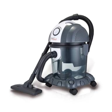 Melchioni Family | Bidone Aspiratutto MR BIN G, Aspira Liquidi e Solidi, Filtro ad Acqua, Aspirapolvere con Bidone Potenza 1200W, Funzione Soffio, Capacità Serbatoio 15 L Polvere e 10 L Liquidi
