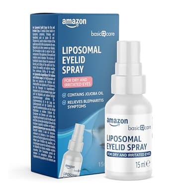 Amazon Basic Care Spray liposomiale per occhi secchi e irritati, 15ml