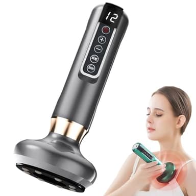 Aspirazione Regolabile Velessa Massaggiatore Anticellulite, Pressione Calore Velora Massaggiatore Anti Cellulite Per Migliorare la Cellulite e la Cellulite (Nero)