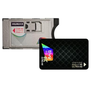 Humax Cam Tivusat 4K Ultra HD con scheda Tivusat Ultra HD 4K inclusa