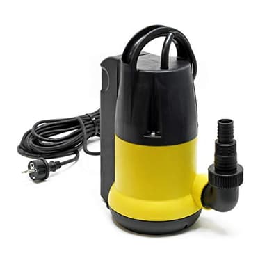 Wiltec Pompa sommersa acque nere 6000 l/h 250 w prevalenza 5,5m Elettropompa a immersione