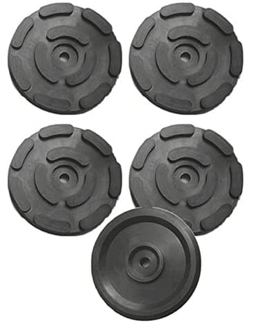Drive Design Kit 4 Pezzi TAMPONI Diametro 145 mm per Ponti SOLLEVATORI OMCN in Gomma Extra Forte