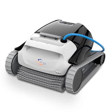 Dolphin POOLSTYLE PLUS Robot pulitore automatico per piscina interrata fino e fuori terra a 10m - Arrampicata su parete - Efficienza energetica
