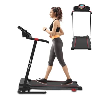Tapis roulant elettrico per la casa Tapis roulant pieghevole 12km/h 1-2,5PS 12 programmi preimpostati Display LCD 1-12 km/h Modello 2023 Inclinazione manuale a 3 livelli… (F3680G)