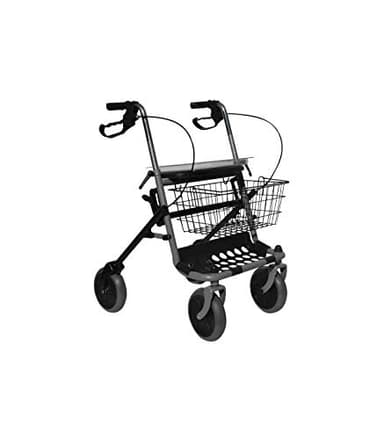 ROLLATOR PIEGHEVOLE IN ACCIAIO VERNICIATO ROMA NEW