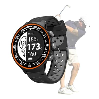 CANMORE Orologio GPS TW411 Golf con Fitness Tracker, arancione