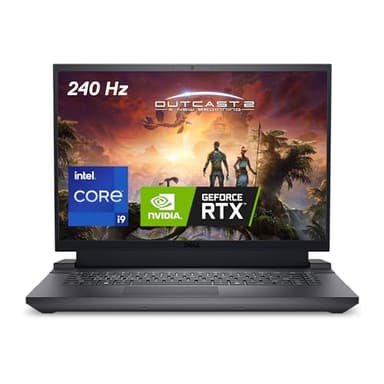 Dell G16 7630 16" QHD+ 240Hz Notebook per il gaming, Intel Core i9-13900HX, NVIDIA GeForce RTX 4070 8GB, 32GB RAM, 1TB SSD, Windows 11 Home, Tastiera retroilluminata RGB a 1 zona Stati Uniti