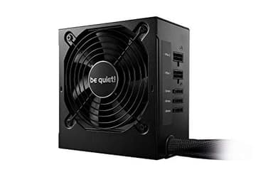 be quiet! System Power 9 600W Alimentatore PC ATX con efficienza 80 Plus Bronze, gestione cavi, colore nero, BN302