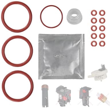 Guarnizione, set di manutenzione, O-ring, per serbatoio dell'acqua, gruppo di infusione, flussometro, tubo di pressione, adatto per DeLonghi ECAM ESAM PrimaDonna Dinamica Eletta Magnifica Cappuccino