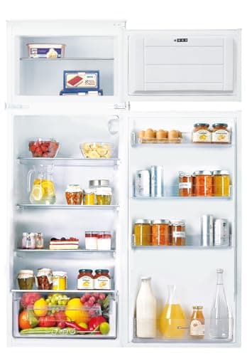 Candy Incasso CFBD 2450/2E Frigorifero a Doppie Porte A+, Bianco