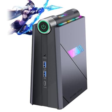 ACEMAGIC AD08 Mini PC Core i9-11900H, 16 GB DDR4 512 GB SSD(8C/16 T, Up to 4.9 GHz) Mini Desktop PC con WiFi 6/BT5.2/4K @60Hz Triple Display/HDMI 2.0 Mini PC da gaming