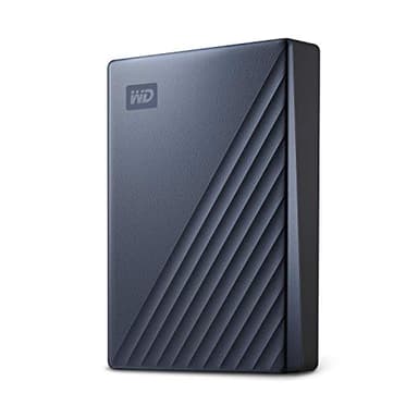 WD 6TB My Passport Ultra HDD portatile USB-C con software per gestione di dispositivi, backup e protezione tramite password - funziona con PC, Xbox X, Xbox, PS4 e PS5 - Blu