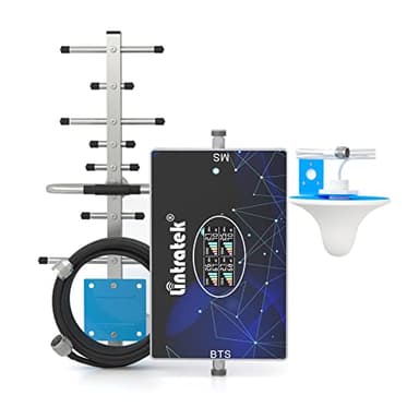 Amplificatore Segnale Cellulare 4G 3G GSM 4 Bande B20 800,900,1800,2100MHz Amplificatore Cellulare 68dB 4g LTE Ripetitore Segnale Supporta TIM Vodafone Wind Tre
