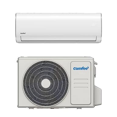 COMFEE' Climatizzatore Monosplit 12000 BTU Inverter, 1 Unità Interna + 1 Unità Esterna, Condizionatore Fisso Classe di efficienza A++/A+, Kit Wi-Fi incluso, GAS R32, TROPICAL 12K