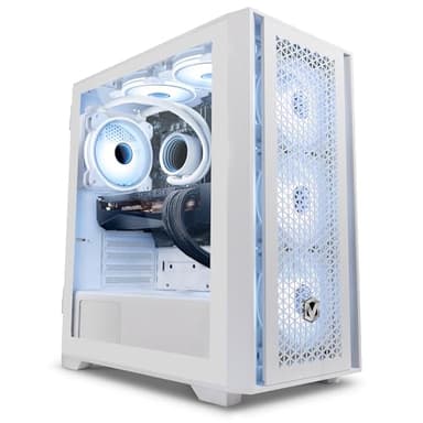 Vibox IV-171 PC Gamer Bianco • AMD Ryzen 7 5700X 4,6 GHz • Nvidia RTX 5070 Ti 16 GB • 32 GB RAM • 1 TB NVMe M.2 SSD • 700W PSU • Windows 11 • WiFi