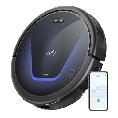 eufy G50 Robot Aspirapolvere con Aspirazione Potente a 4.000 Pa, Navigazione Dinamica, Spazzola Antigroviglio e a rullo, ideale per peli di animali domestici, pavimenti duri e tappeti (Ricondizionato)