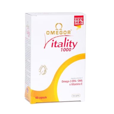 Omega 3 IFOS 5 Stelle 60 cps - Olio di Pesce Omega 3 1000mg - Ricco di EPA e DHA - Senza Retrogusto, Facile da Digerire, Privo di Metalli Pesanti