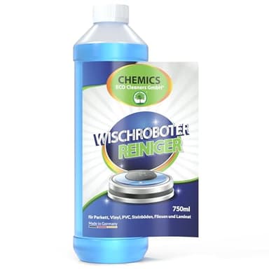 Chemic - 1 l detergente concentrato per robot mop biodegradabile, asciugatura rapida, detergente per pavimenti per parquet e altri pavimenti duri, soprattutto per Roborock e altre marche