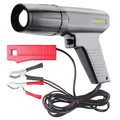 Pistola stroboscopica Pistola d'accensione 12V Lampada stroboscopica Induttiva Pistola per fasatura del motore a benzina Strumento automobilistico per auto Moto Marine