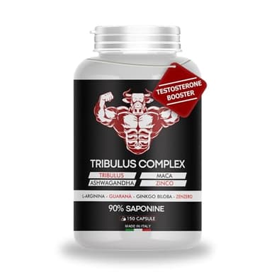 testosterone sesso uomo aumento libido maca tribulus terrestris puro alto dosaggio 150 Capsule black maca Peruviana zinco Ashwagandha L arginina. Stimolante Energia Forza e Massa Muscolare Booster.