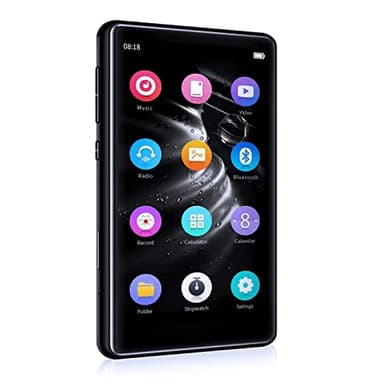 SOTEFE® 32GB Lettori MP3 Bluetooth 5.0 Lettore MP4 Touch Screen 4.0'' Video MP4 Altoparlante Incorporato Touch MP3 Lettore Per Bambini Radio FM Suono HiFi Registratore Super HD