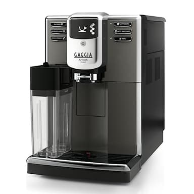 Gaggia RI8759/01 Anima Class - Macchina da Caffè Superautomatica, per Espresso e Cappuccino, Caffè in Grani, Macinacaffè Integrato Con Macine in Ceramica, 1500W, Acciaio, 100% Made in Italy