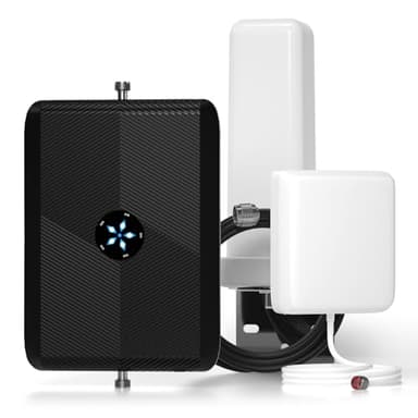 Amplificatore Segnale Cellulare per Telefoni Cellulari Banda 20/8/3/1/7 Ripetitore Segnale Cellulare per Operatori Europei Tre, TIM, Vodafone, Iliad Amplificatore Data & Call Casa/Ufficio