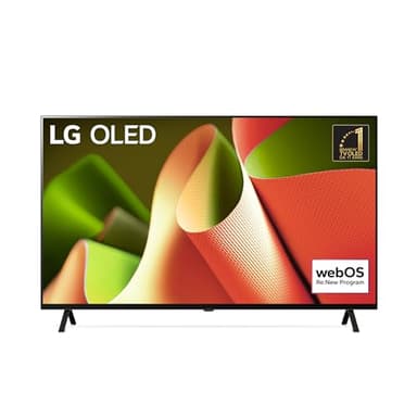 LG OLED 55'', Serie B4 2024, OLED55B46LA, Smart TV 4K, Processore α8, Dolby Vision, Dolby Atmos, 4 HDMI 2.1, Gsync, VRR, ThinQ AI, Wi-Fi, webOS 24, Telecomando puntatore