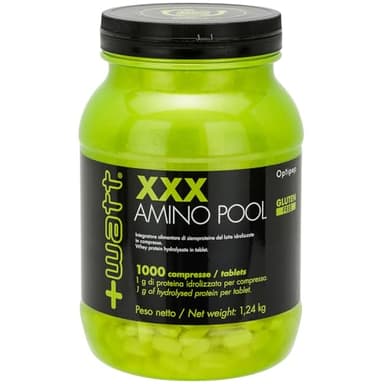 XXX Amino Pool - Integratore a Rapidissimo Assorbimento per la Crescita della Massa Muscolare - Formato: 1000 compresse