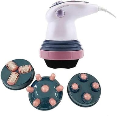 MASSAGGIATORE MUSCOLARE ELETTRICO ANTICELLULITE PROFESSIONALE 4 IN 1 MODELLANTE