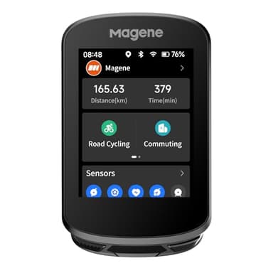 Magene C506 Ciclocomputer GPS Senza Fili, Navigazione Cartografica, Schermo a Colori Tangibile, WiFi&Bluetooth, Allenamento Ciclismo, Promemoria Intelligenti, Contachilometri Bici Impermeabile
