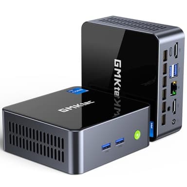 GMKtec M3 Plus Mini PC con Intel Core i9 12900HK (14C/20T 5.0 GHz), 32GB DDR4 RAM + SSD NVMe, Mini Desktop Computer, Triple 4K, WiFi 6/BT5.2/USB-C/USB 3.2 Gen1*3/USB2.0/