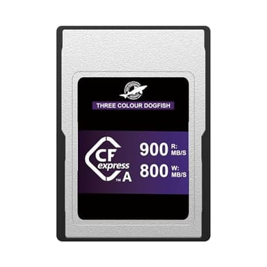 Dogfish 512GB Scheda di Memoria CFexpress Tipo A, Lettura fino a 900 MB/s, CF express Type A Card per Fotocamere Sony Alpha/FX Registrazione 4K 8K e Scatti Continui Ad Alta Velocità