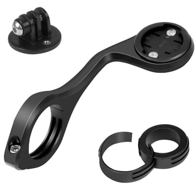 Adiwo Supporto Manubrio per IGS GPS GoPro Garmin Edge, Sostegno Manubrio Bici, Supporto per Computer da Bicicletta MTB Extend Supporto da Bici da Corsa