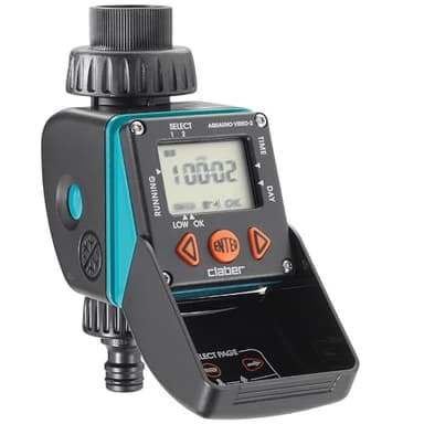 Claber Aquauno Video-2, programmatore a rubinetto a una via