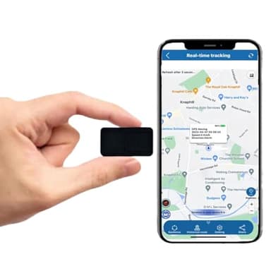 Nano Localizzatore GPS Spia Auto - Mini Tracker - Tracciamento in Tempo Reale - APP Senza Abbonamento - Impermeabile IP65 - Magnetico - per Bambini e Anziani