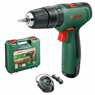 Bosch Trapano avvitatore a batteria EasyImpact 1200 (1 batteria, sistema da 12 Volt, in valigetta)