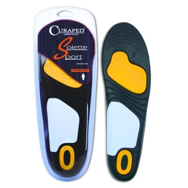 Curaped Solette Sportive in Gel – Supporto Ergonomico per Scarpe Uomo e Donna, Ammortizzanti e Antishock, Ideali per Running e Sport – Regolabili 41-46 Uomo – Comfort e Prestazioni
