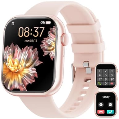 Hwagol Smartwatch Uomo Donna, Waterproof Fitness Tracker 140+ modalità Sportive Orologio Smar twatch con Contapassi/Cardiofrequenzimetro/SpO2/Cronometro per Android iOS