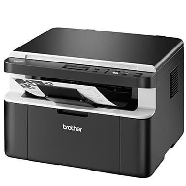 Brother DCP1612W Stampante Multifunzione Laser, Monocromatica, Risoluzione da 2.400 x 600 DPI, Wi-Fi, USB 2.0, Cassetto Carta da 150 Fogli