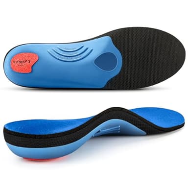PCSsole Solette Comfort per Arco Plantare, Solette Scarpe Plantari Ortopedici per Piede Piatto，Fascite Plantare,Dolore al Tallone, Piede Cavo Blue, EU38-39(25cm)